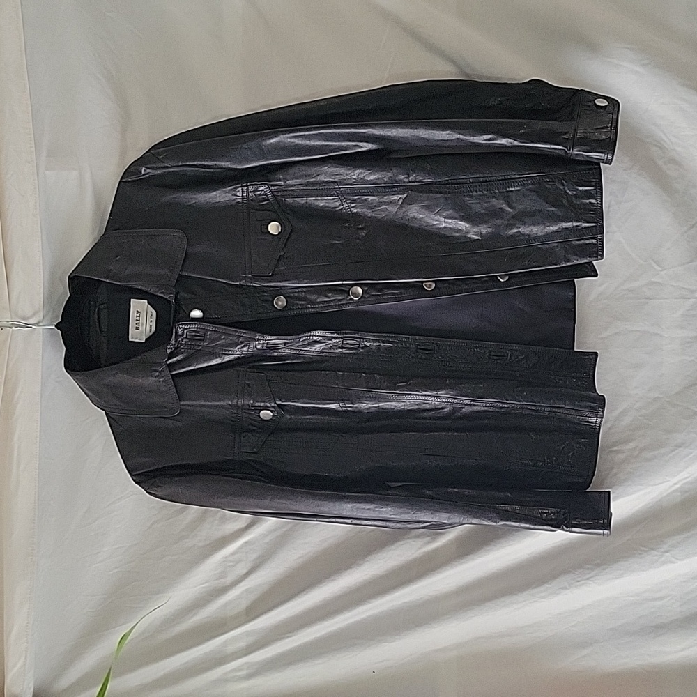 BALLY leather jacket